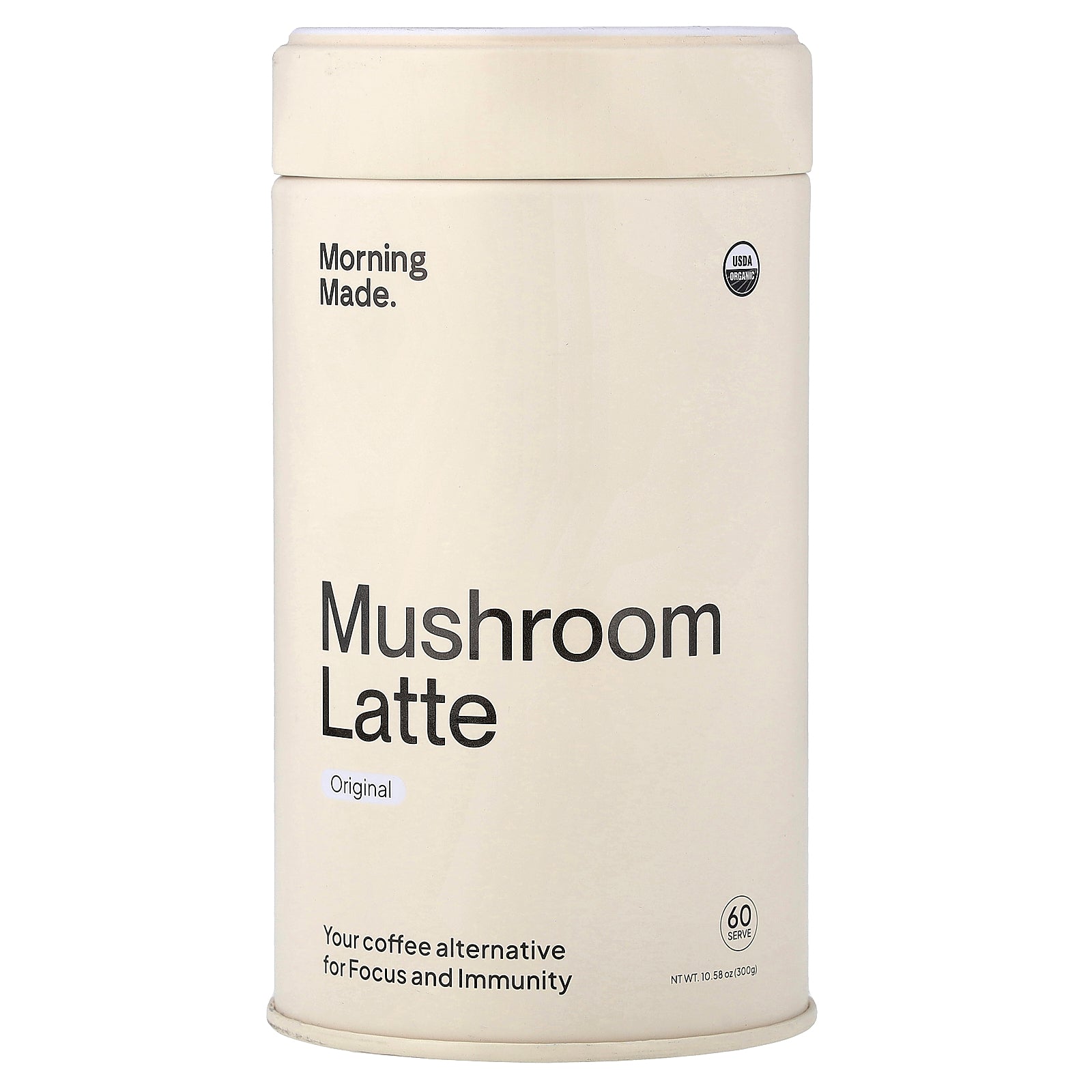Morning Made, Mushroom Latte, Original, 10.58 oz (300 g)