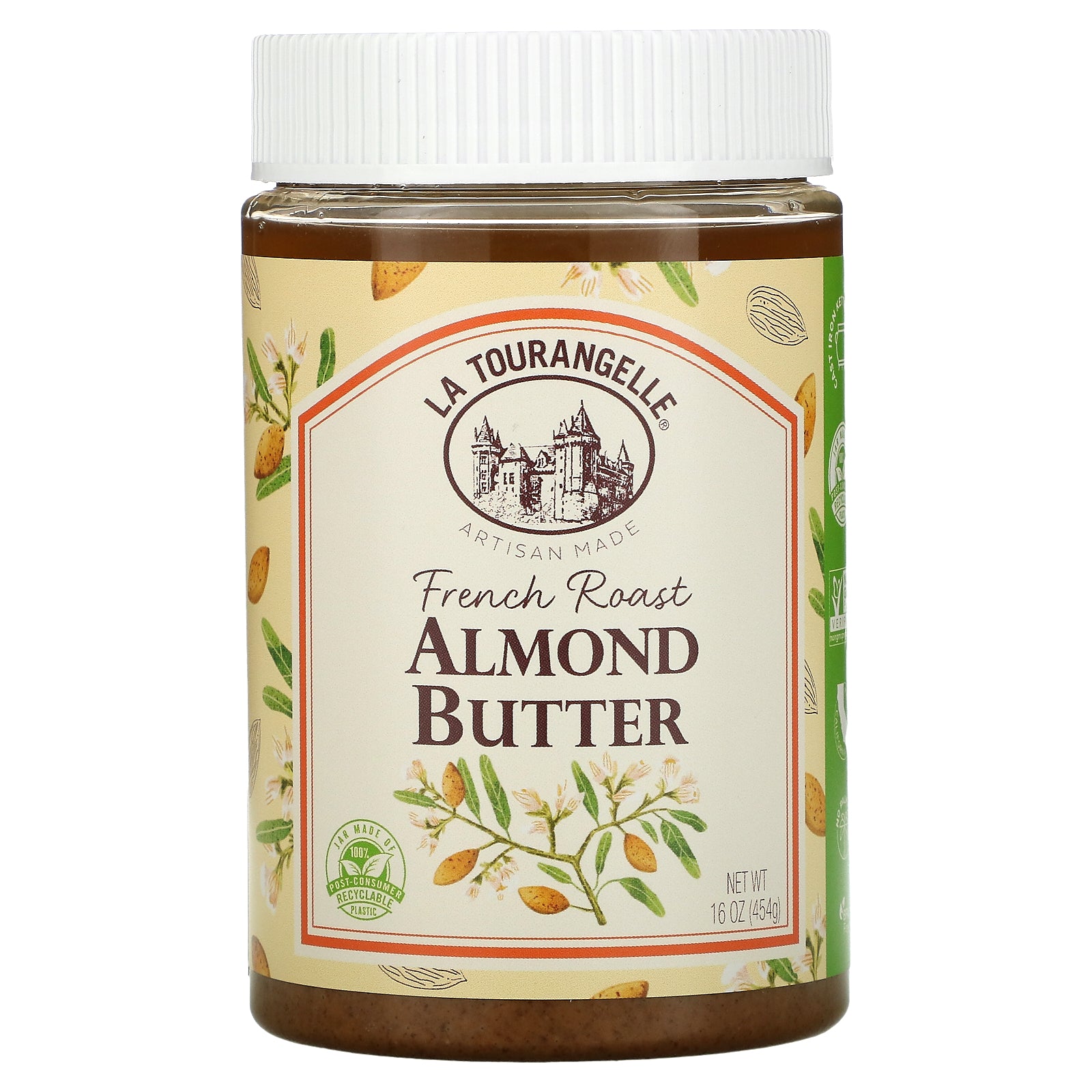 La Tourangelle, French Roast Almond Butter, 16 oz (454 g)