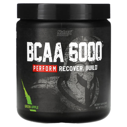 Nutrex Research, BCAA 6000, Green Apple, 8.4 oz (237 g)