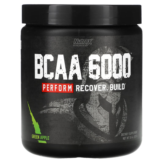 Nutrex Research, BCAA 6000, Green Apple, 8.4 oz (237 g)