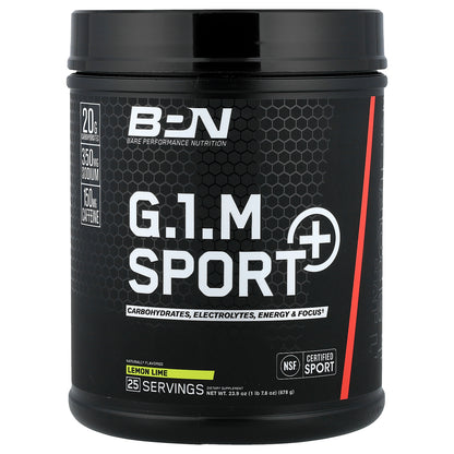BPN, G.1.M Sport+, Lemon Lime, 1 lb 7.8 oz (678 g)
