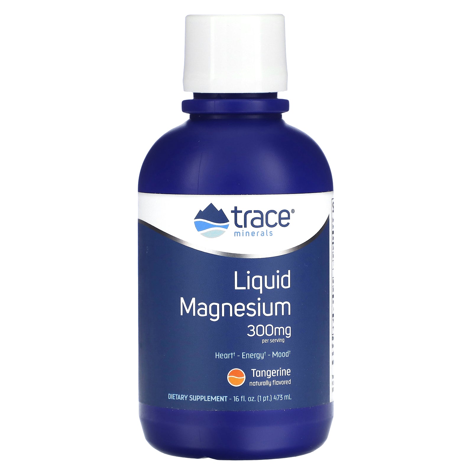 Trace, Liquid Magnesium, Tangerine, 300 mg, 16 fl oz (473 ml)