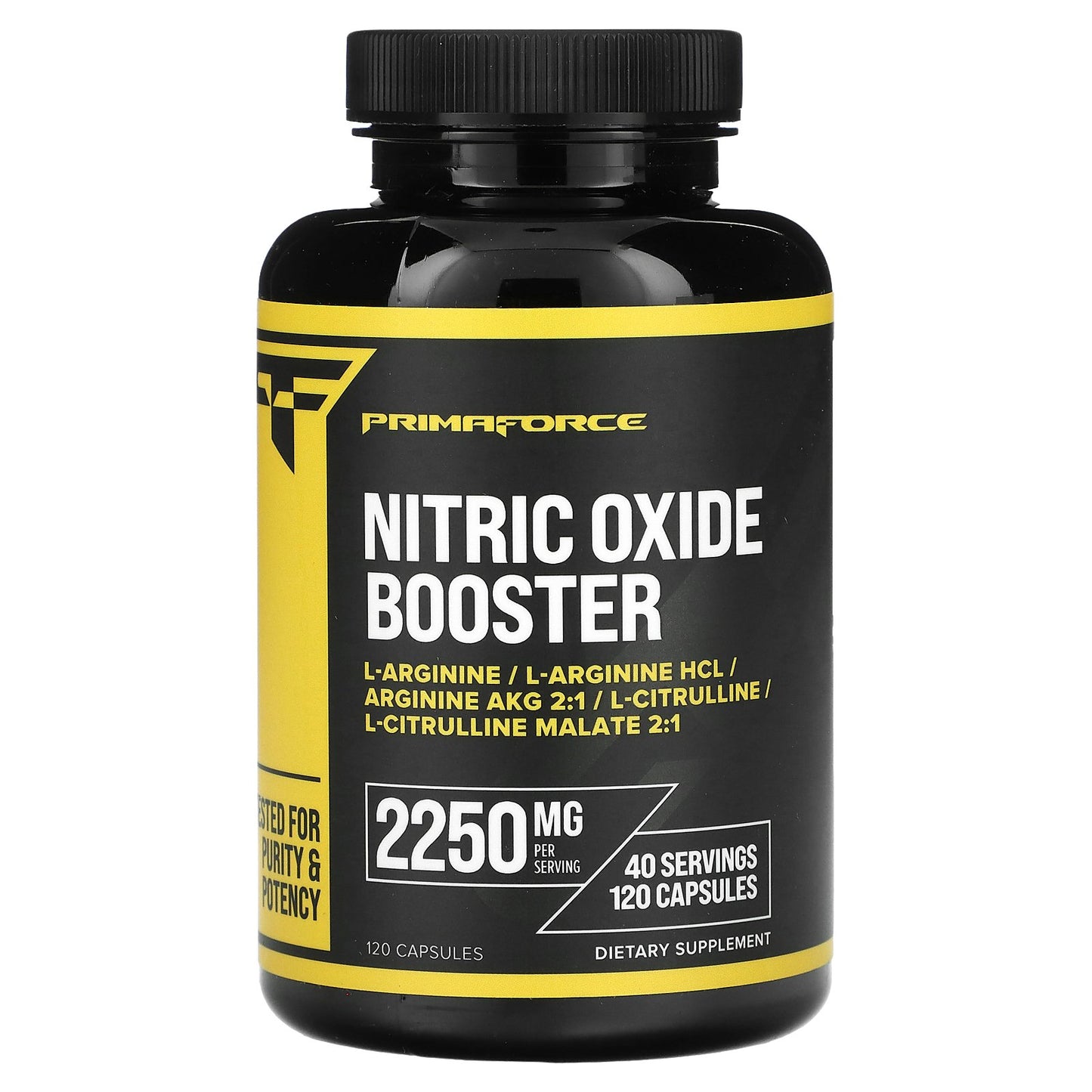 Primaforce, Nitric Oxide Booster, 120 Capsules (750 mg per Capsule)
