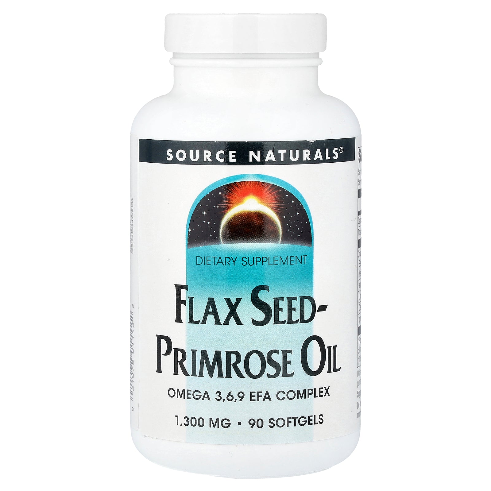 Source Naturals, Flax Seed-Primrose Oil, 90 Softgels