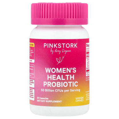 Pink Stork, Women's Health Probiotic, 30 Capsules