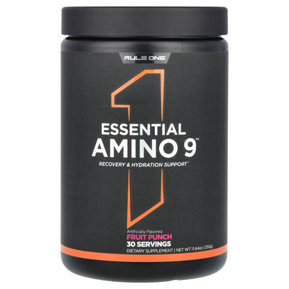 Rule One Proteins, Essential Amino 9, Fruit Punch, 11.64 oz (330 g)