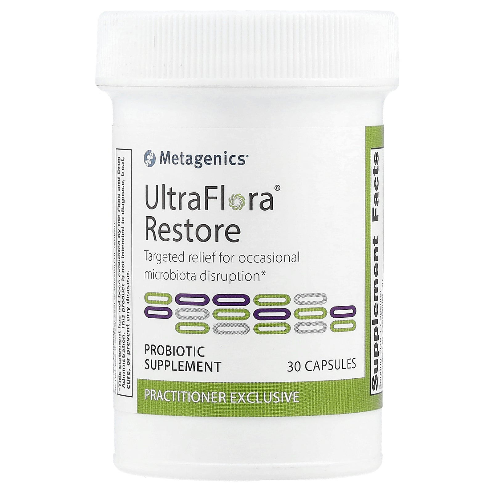 Metagenics, UltraFlora® Restore, 20 Billion CFU, 30 Capsules