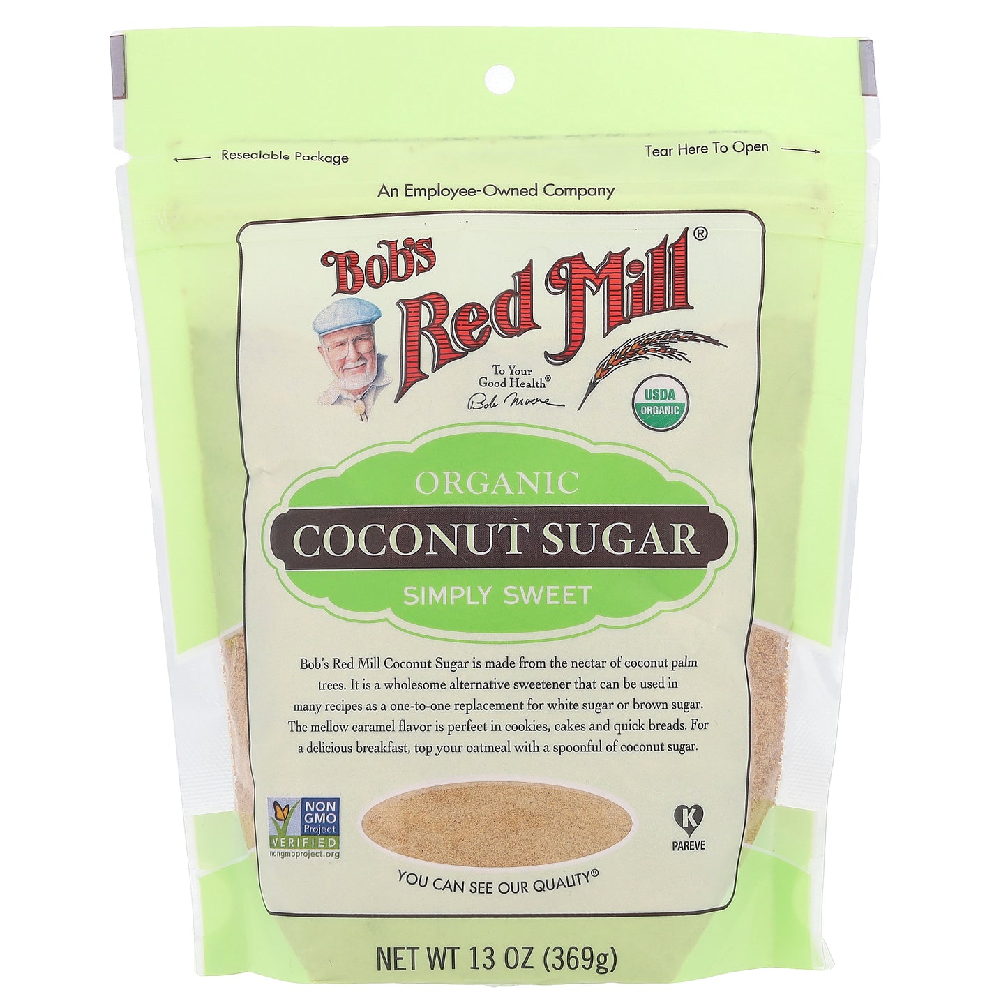 Bob's Red Mill, Organic Coconut Sugar, 13 oz (369 g)