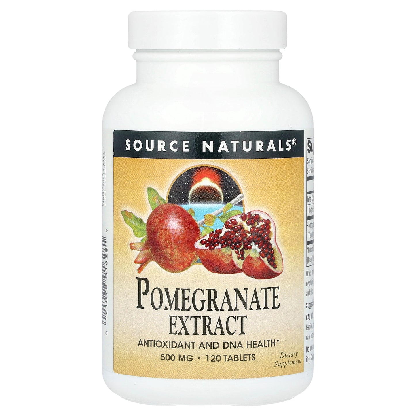 Source Naturals, Pomegranate Extract, 1,000 mg, 120 Tablets (500 mg per Tablet)