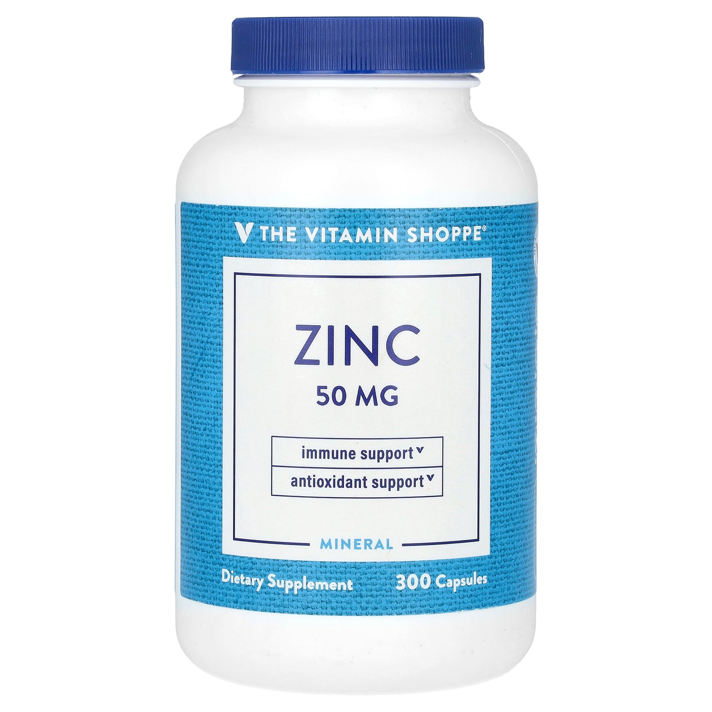The Vitamin Shoppe, Zinc, 50 mg, 300 Capsules