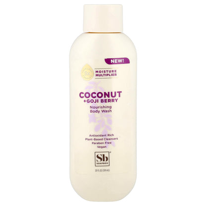Soapbox, Nourishing Body Wash, Coconut + Goji Berry, 20 fl oz (591 ml)