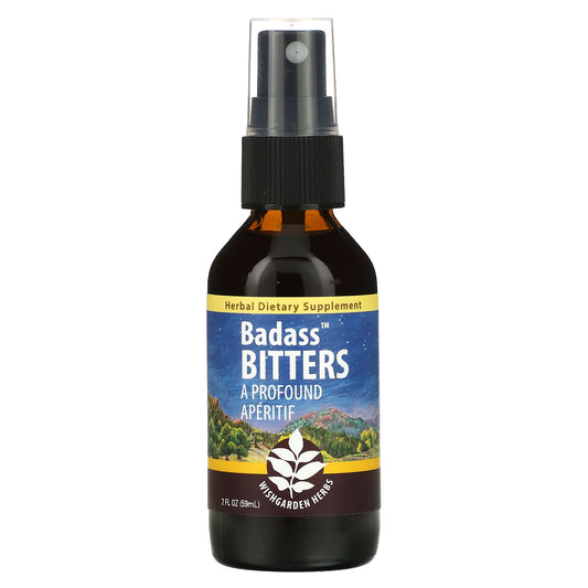 WishGarden Herbs, Badass™ Bitters, A Profound Aperitif, 2 fl oz (59 ml)