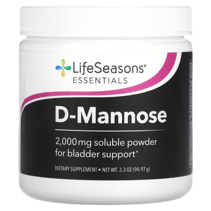 LifeSeasons, D-Mannose, 3.3 oz (94.97 g)