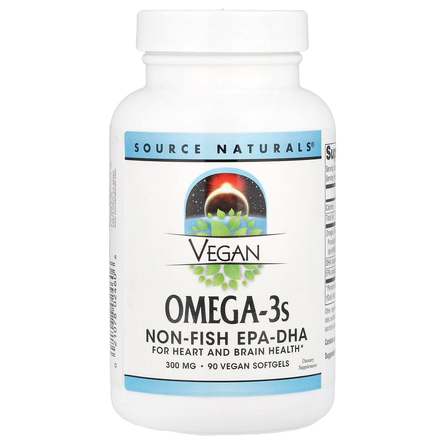 Source Naturals, Vegan Omega-3s, 300 mg , 90 Vegan Softgels