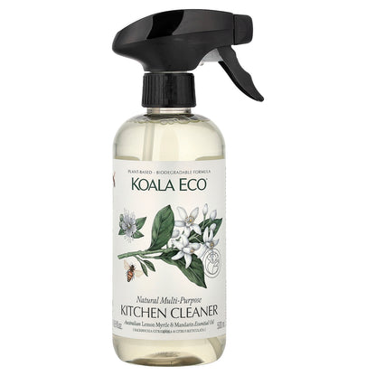 Koala Eco, Natural Multi-Purpose Kitchen Cleaner, Australian Lemon Myrtle & Mandarin Essential Oil, 16.9 fl oz (500 ml)