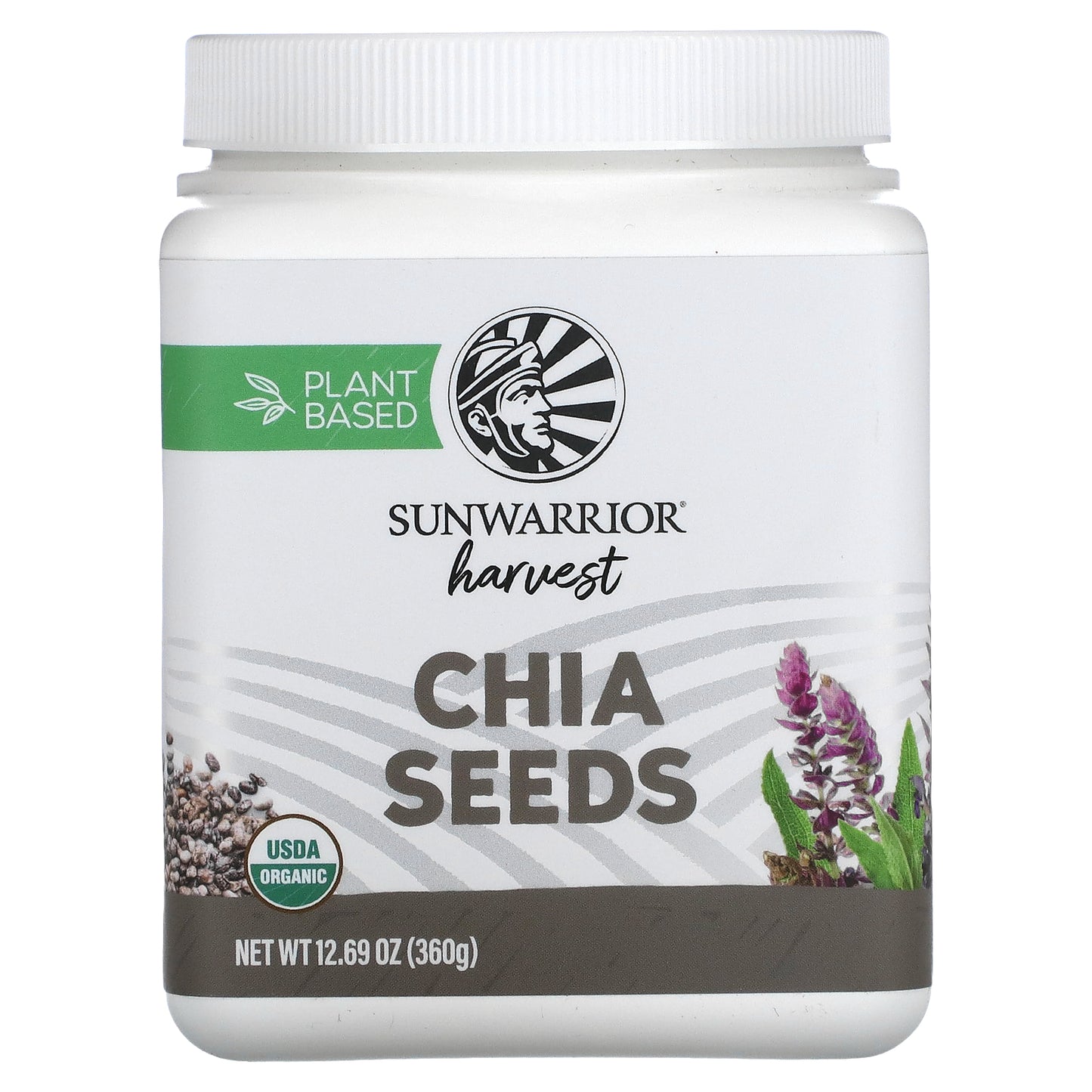 Sunwarrior, Harvest, Chia Seeds, 12.69 oz (360 g)