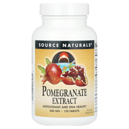 Source Naturals, Pomegranate Extract, 500 mg , 120 Tablets