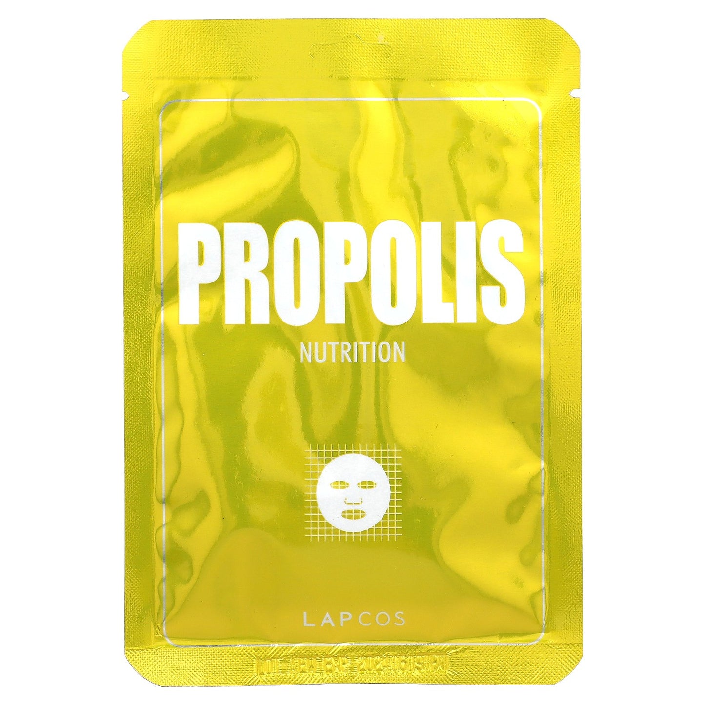 Lapcos, Propolis Derma Beauty Sheet Mask, 1 Sheet Mask, 0.84 fl oz (25 ml)