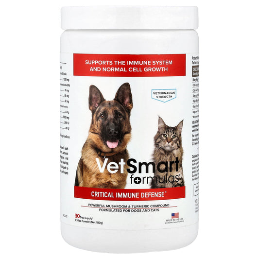 VetSmart Formulas, Critical Immune Defense®, For Dogs and Cats, 6.34 oz (180 g)