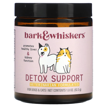 Dr. Mercola, Bark & Whiskers™, Detox Support, For Dogs & Cats, 1.8 oz (52.3 g)