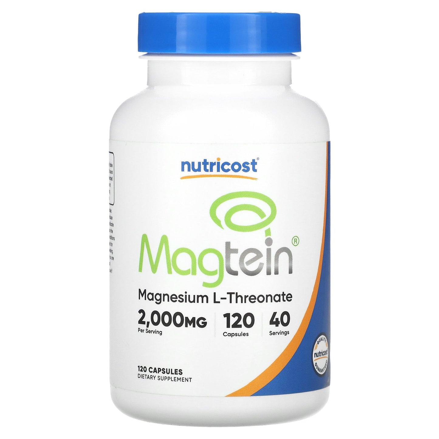 Nutricost, Magtein®, Magnesium L-Threonate, 120 Capsules (666 mg per Capsule)