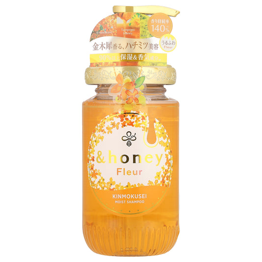 &honey, Fleur Moist Shampoo, Osmanthus Honey, 14.9 fl oz (440 ml)