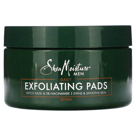 SheaMoisture, Men, Daily Exfoliating Pads, 30 Pads