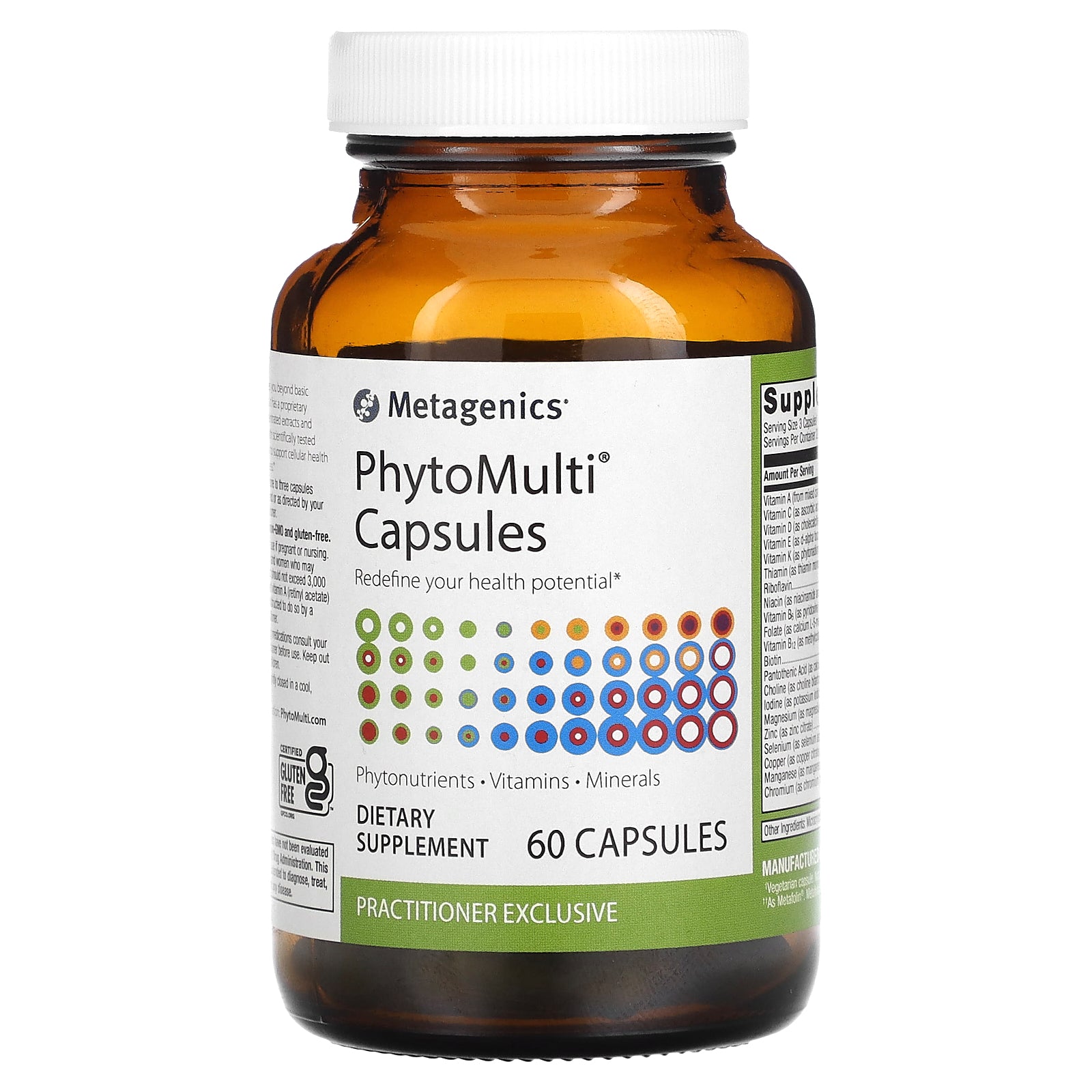 Metagenics, PhytoMulti, 60 Capsules