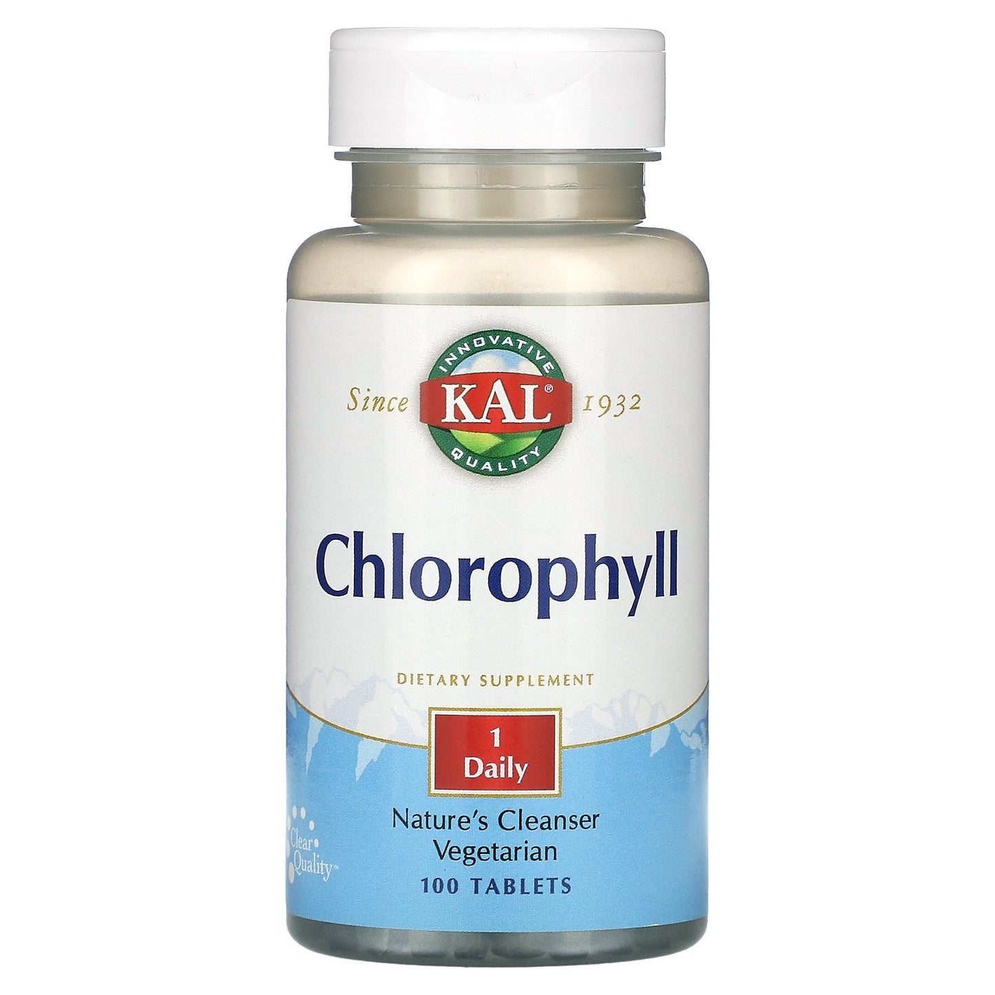 KAL, Chlorophyll, 100 Tablets