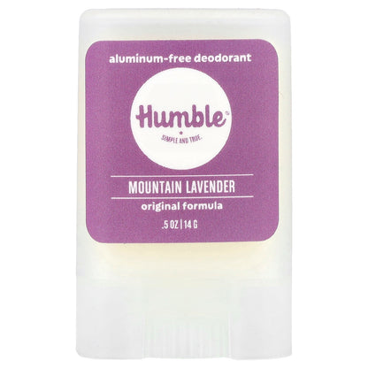 Humble Brands, Aluminum-Free Deodorant, Mountain Lavender, 0.5 oz (14 g)