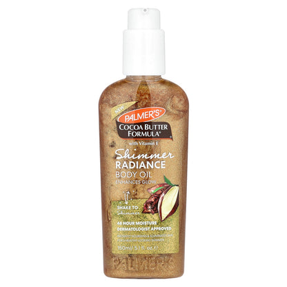 Palmer's, Cocoa Butter Formula® with Vitamin E, Shimmer Radiance Body Oil, 5.1 fl oz (150 ml)