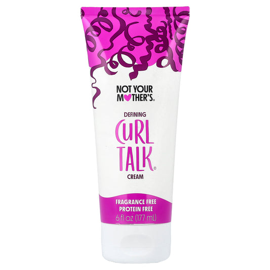 Not Your Mother's, Defining Curl Talk® Cream, Fragrance Free, 6 fl oz (177 ml)