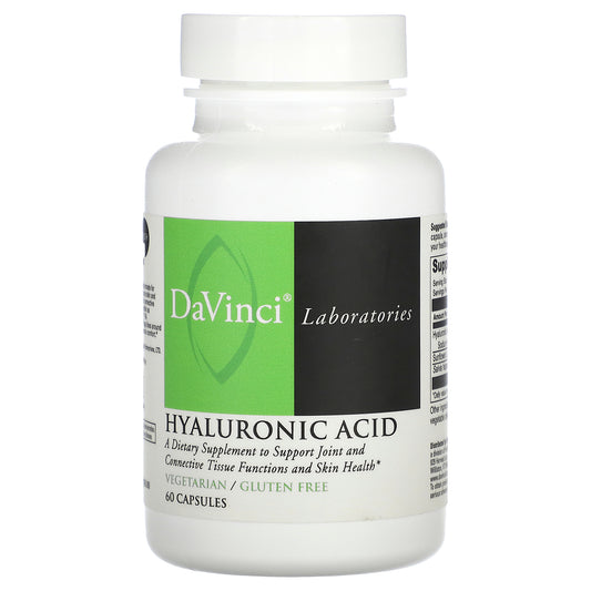 DaVinci Laboratories, Hyaluronic Acid, 60 Capsules