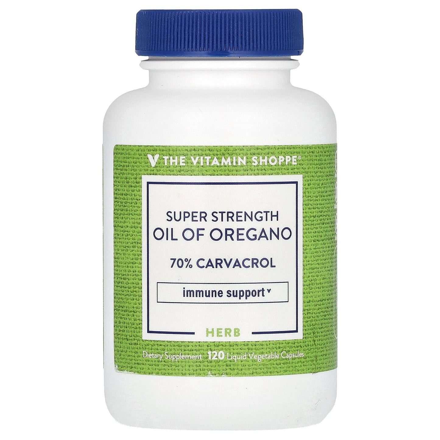 The Vitamin Shoppe, Super Strength Oil of Oregano, 120 Liquid Vegetable Capsules (45 mg per Capsule)