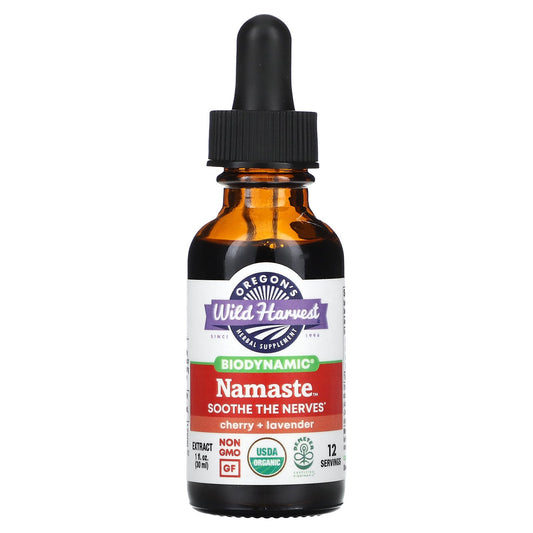 Oregon's Wild Harvest, Biodynamic, Namaste, Cherry, Lavender, 1 fl oz (30 ml)