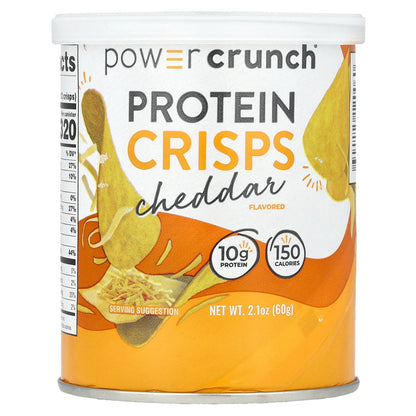 BNRG, Power Crunch® Protein Crisps, Cheddar, 2.1 oz (60 g)