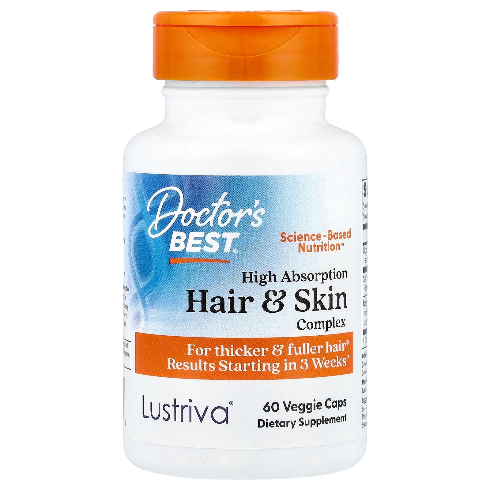 Doctor's Best, Hair & Skin Complex, 60 Veggie Caps