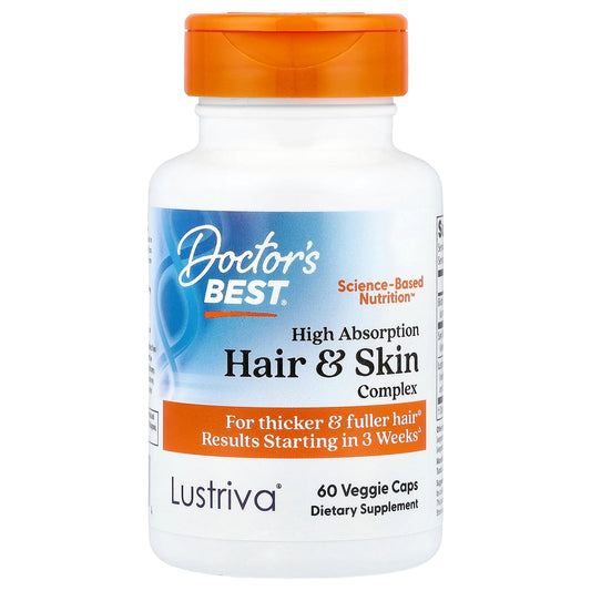 Doctor's Best, Hair & Skin Complex, 60 Veggie Caps