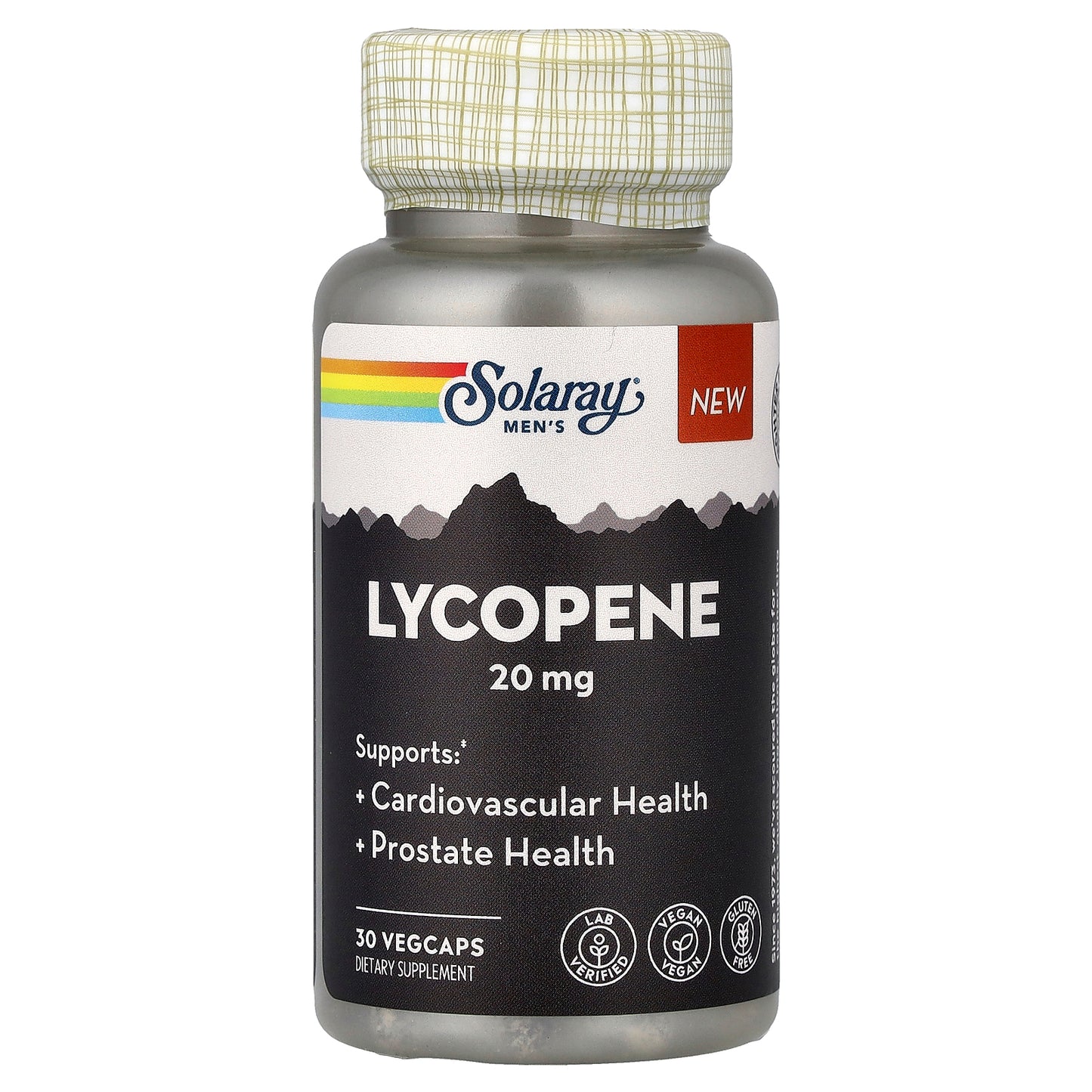 Solaray, Men's Lycopene, 20 mg, 30 VegCaps