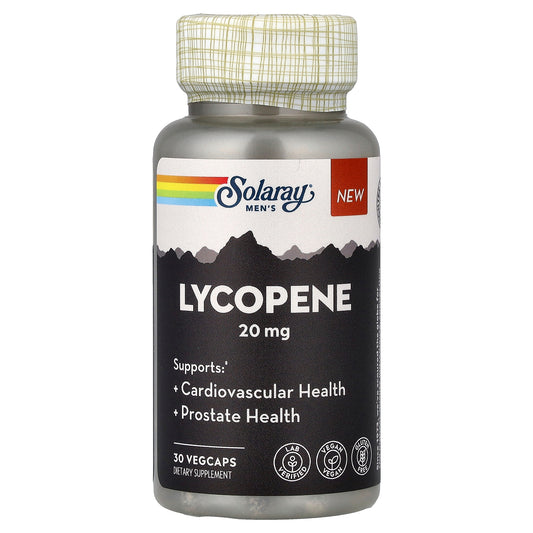 Solaray, Men's Lycopene, 20 mg, 30 VegCaps