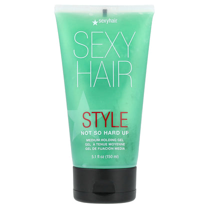 SexyHair, Style, Not So Hard Up, Medium Holding Gel, 5.1 fl oz (150 ml)