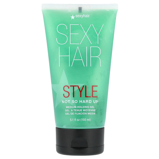 SexyHair, Style, Not So Hard Up, Medium Holding Gel, 5.1 fl oz (150 ml)