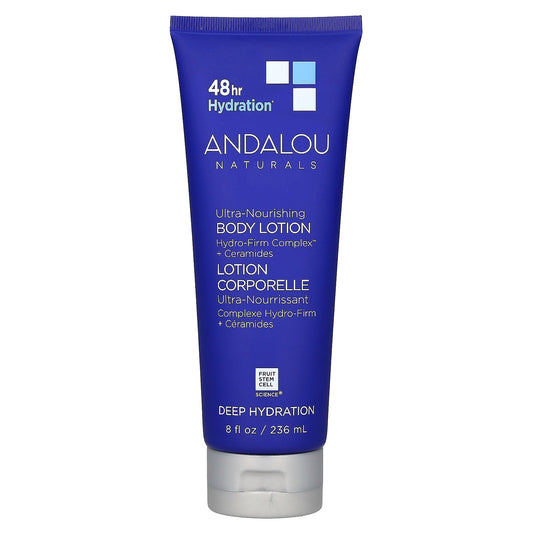 Andalou Naturals, Ultra-Nourishing Body Lotion, Deep Hydration, 8 fl oz (236 ml)