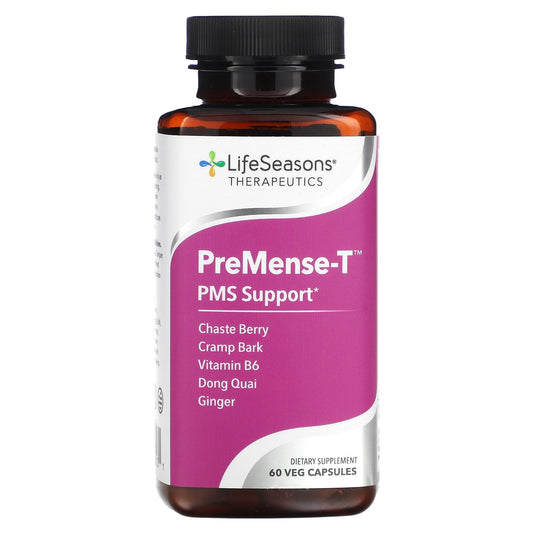 LifeSeasons, PreMense-T, PMS Support, 6 Veg Capsules