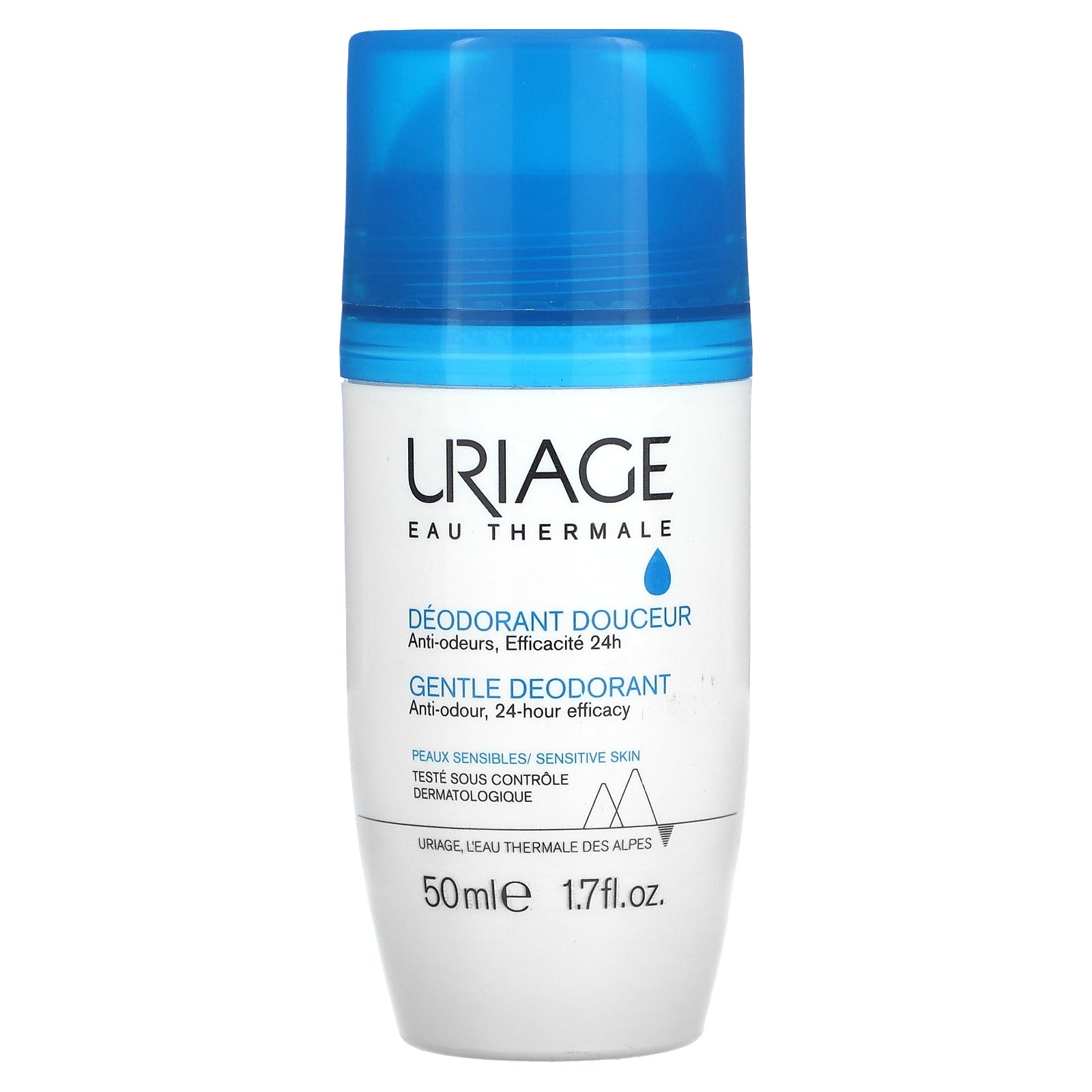 Uriage, Gentle Deodorant, Sensitive Skin, 1.7 fl oz (50 ml)