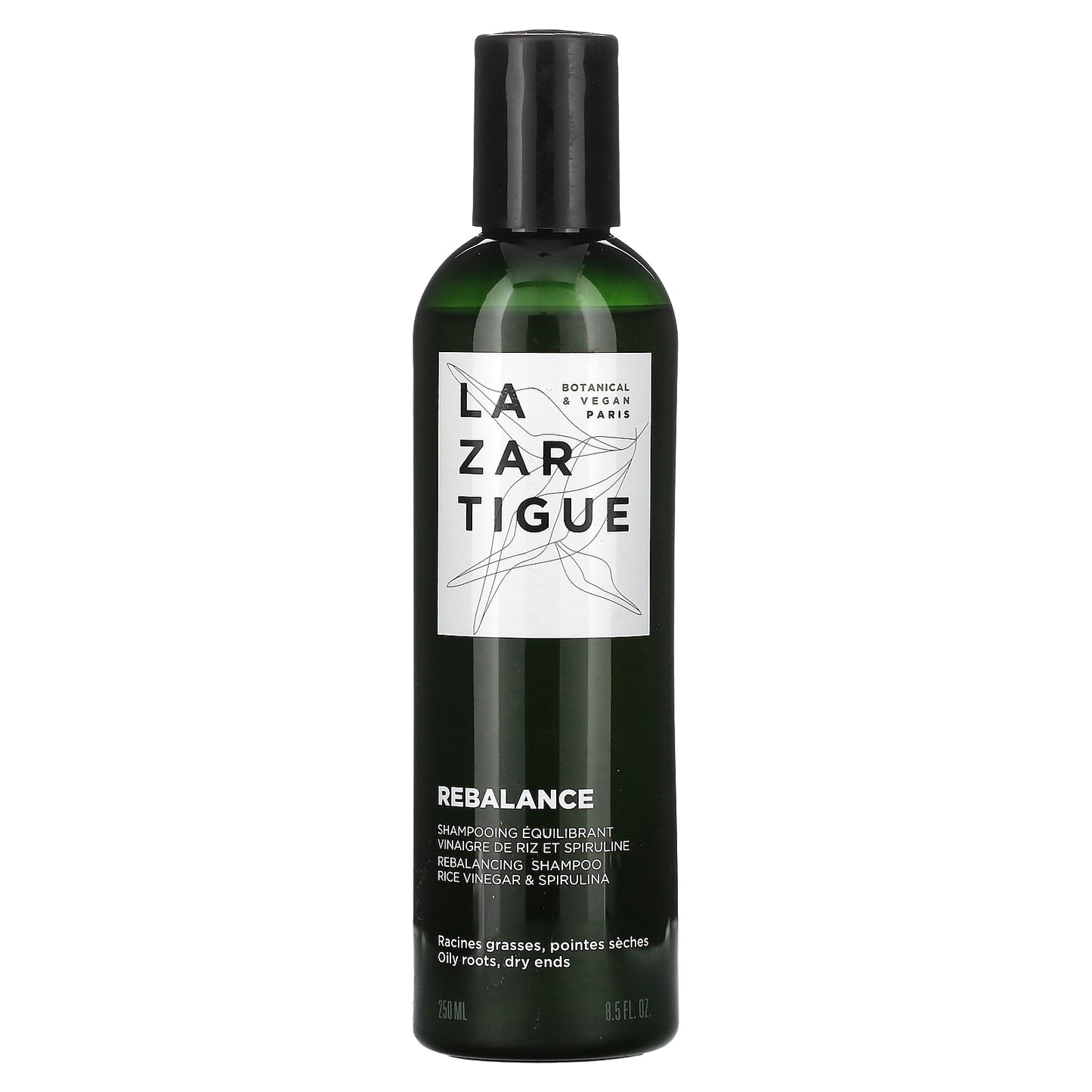 Lazartigue, Rebalancing Shampoo, Rice Vinegar & Spirulina , 8.5 fl oz (250 ml)