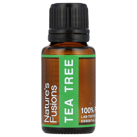 Nature's Fusions, 100% Pure Essential Oil, Tea Tree, 15 ml