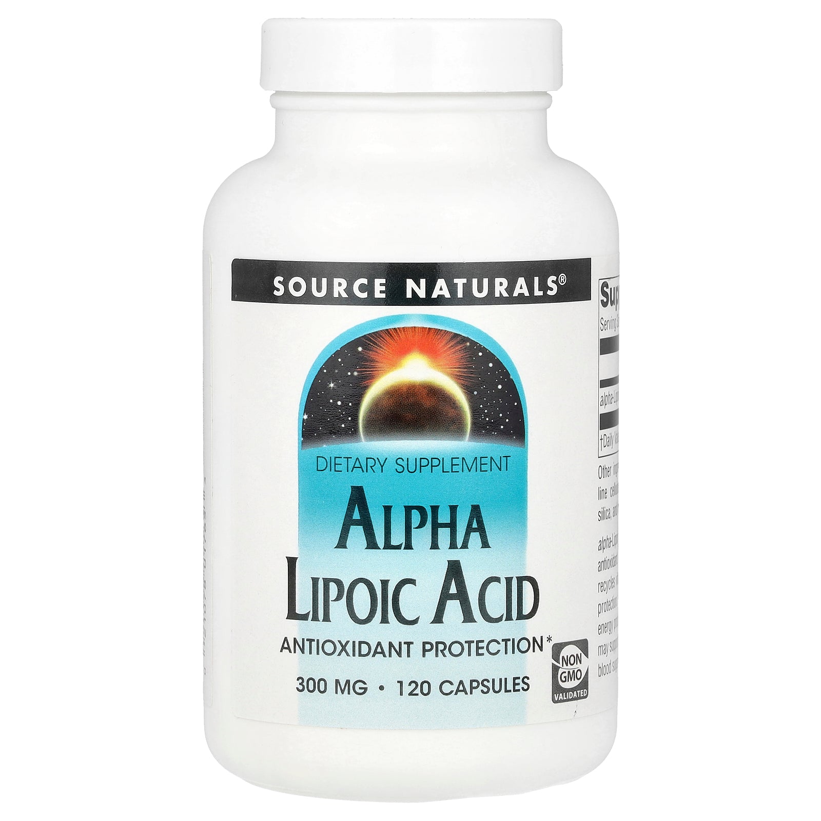 Source Naturals, Alpha Lipoic Acid , 300 mg, 120 Capsules