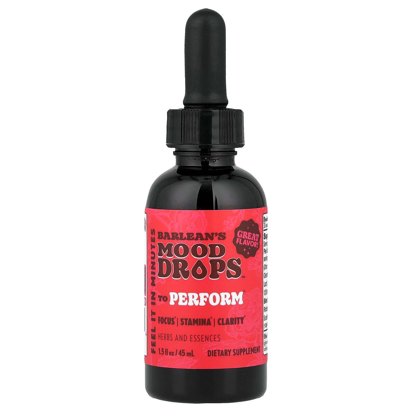Barlean's, Mood Drops™, To Perform, 1.5 fl oz (45 ml)