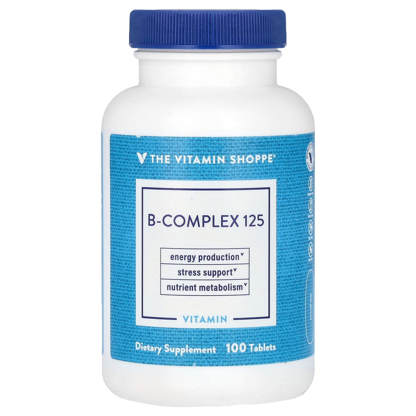 The Vitamin Shoppe, B-Complex 125, 100 Tablets